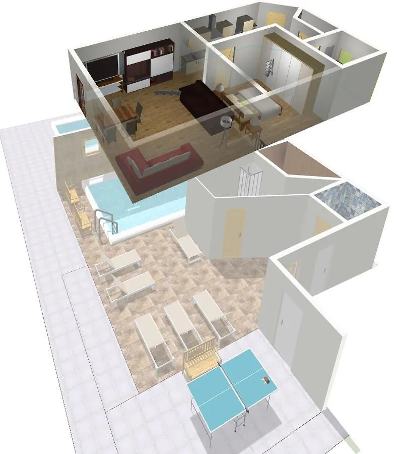 Ferienwohnung Freudensee Im Bayerischen Wald - Pool, Sauna Hauzenberg Apartment